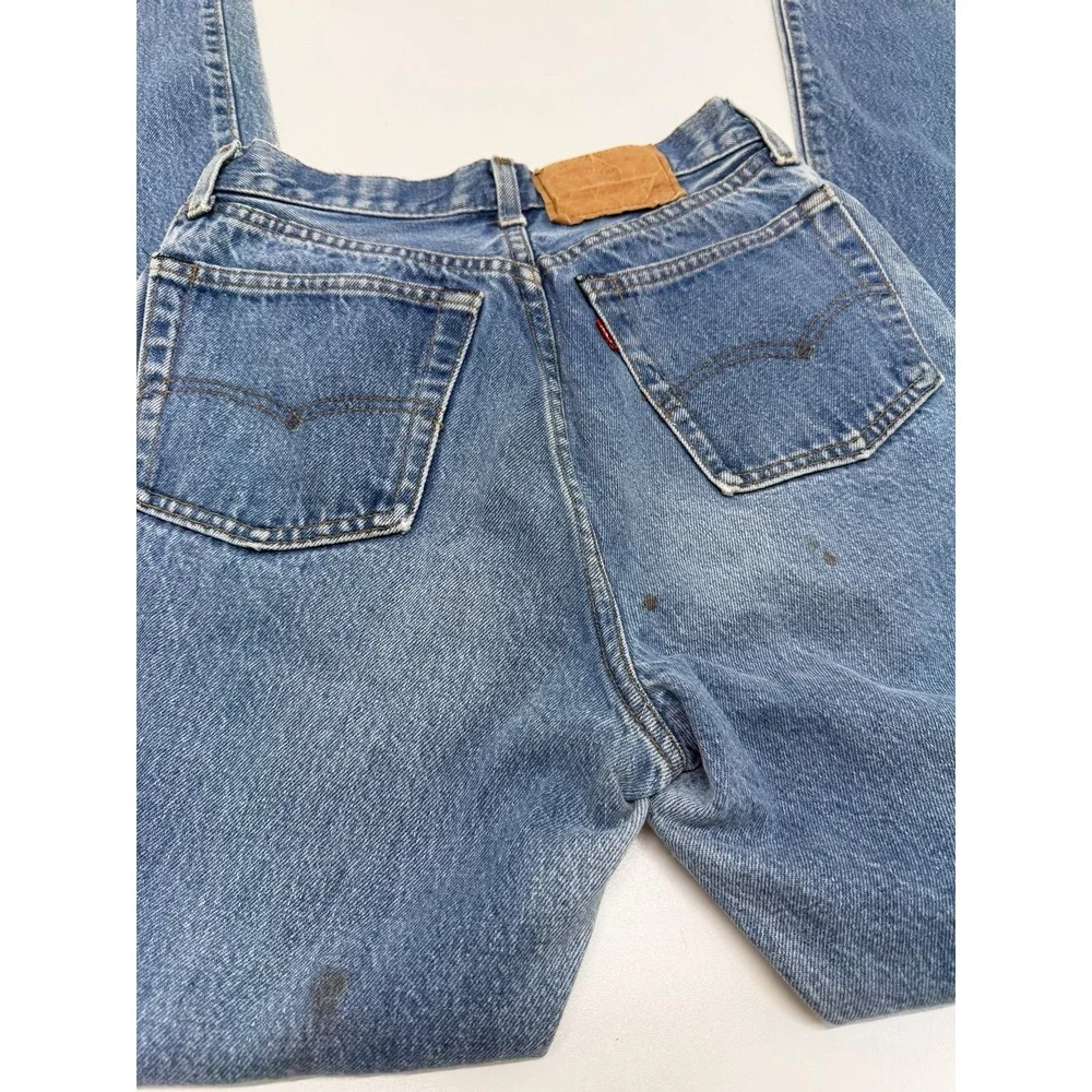 Vintage Levi's 26501-0119 USA Jeans 32x31 DEVS Wash Em Hot Tag 1980s Rare